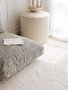 Atelier Del Sofa Zikzak Grey Cojín 70x27x70 cm en Tela TEDDY Color Gris