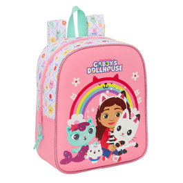 Safta Mochila de Guardería Gabby's Dollhouse Adaptable a Carro