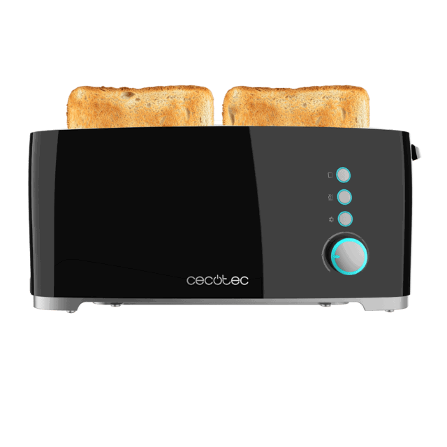 Cecotec Toast&Taste Extra B Tostadora Negra Cecotec Toast&Taste Extra B Tostadora Negra