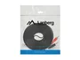 Lanberg Cable de Audio Estéreo 3,5 mm a 2 x RCA 5 m Negro