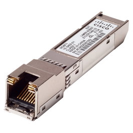Cisco SFP MGBT1 Mini-GBIC Gigabit Ethernet Transceiver, 1000Base-T RJ-45, Distancia 100 m, Longitud de Onda 1310 nm