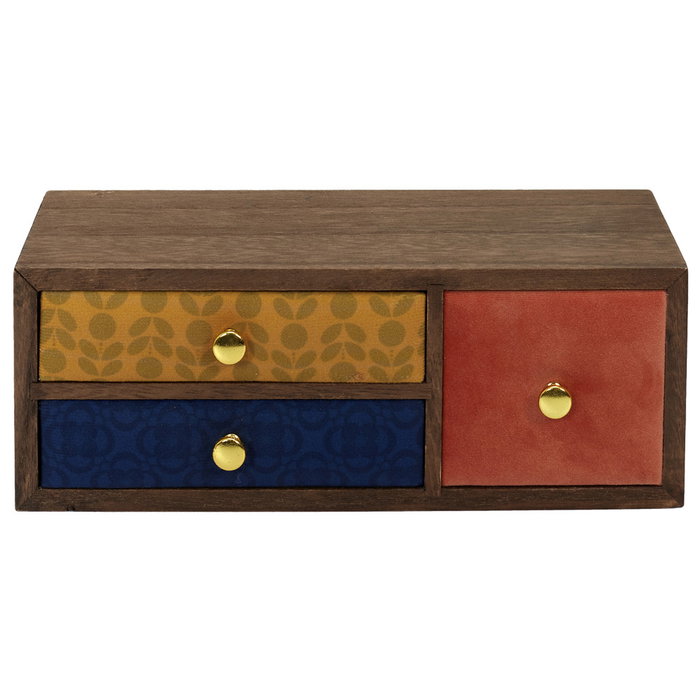 Home Deco Factory Cajonera con 3 Cajones Medidas 30x10,5x11 cm