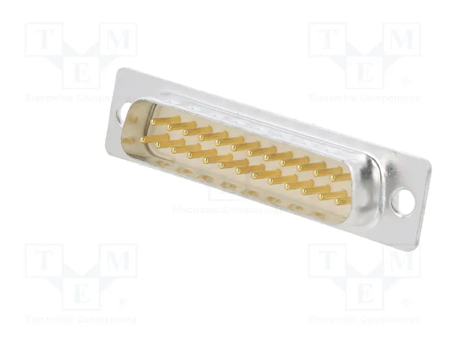 HARTING Conector D-Sub macho de 25 pines para transferencia de datos HARTING Conector D-Sub macho de 25 pines para transferencia de datos