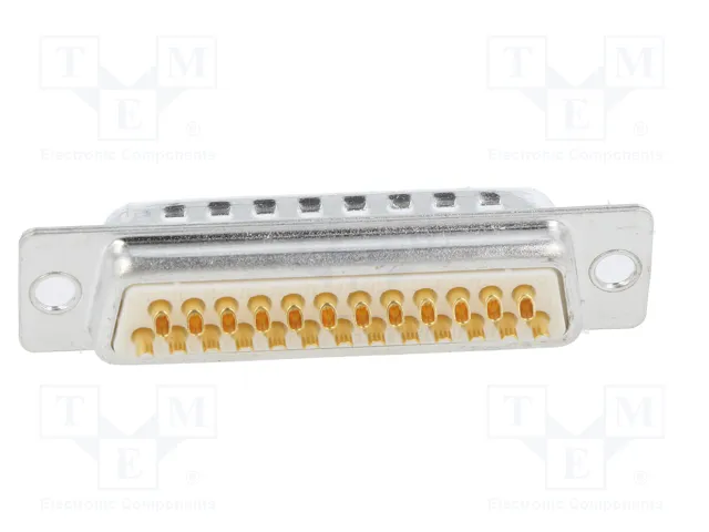 HARTING Conector D-Sub macho de 25 pines para transferencia de datos HARTING Conector D-Sub macho de 25 pines para transferencia de datos