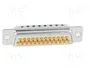 HARTING Conector D-Sub macho de 25 pines para transferencia de datos