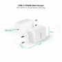 TooQ Cargador de Pared USB-C PD 20W Blanco TQWC-PDUSBC20W