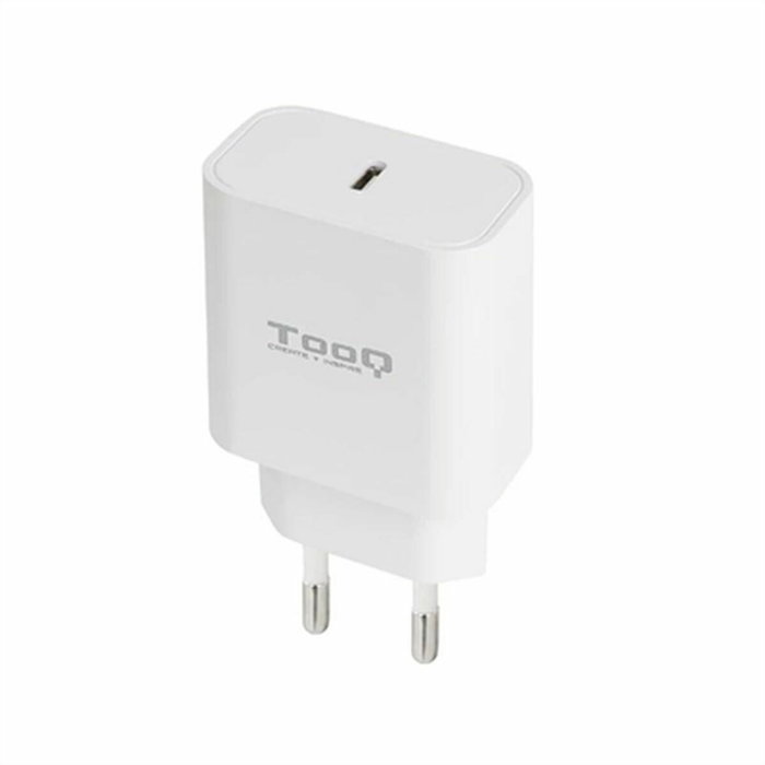 TooQ Cargador de Pared USB-C PD 20W Blanco TQWC-PDUSBC20W