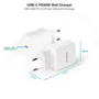 Tooq TQWC-PDUSBC20W Cargador de Pared USB-C PD 20W Blanco