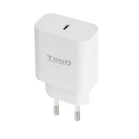 Tooq TQWC-PDUSBC20W Cargador de Pared USB-C PD 20W Blanco