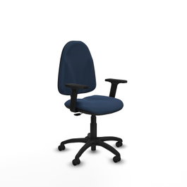 PIQUERAS Y CRESPO Silla de oficina Algarra Azul marino