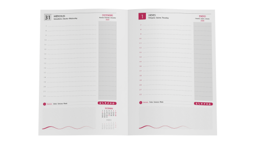 Ingraf Agenda 2026 Mediterraneo DP 356430 15x21 Castellano Colores Surtidos