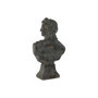 DKD Home Decor Figura de Busto en Fibra de Vidrio Gris 36x18x58,5 cm