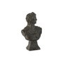 DKD Home Decor Figura de Busto en Fibra de Vidrio Gris 36x18x58,5 cm