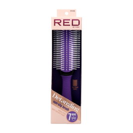 Red Kiss Cepillo Desenredante 7 Filas Morado