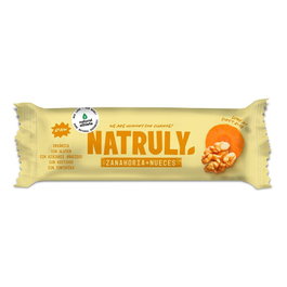Natruly Barrita Raw de Zanahoria y Nueces Bio 24 Unidades