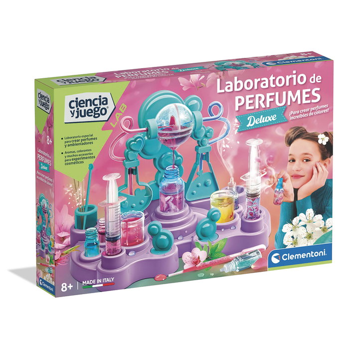 Clementoni Laboratorio de Perfumes y Cosméticos Kit Científico