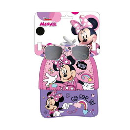 Cerdá Gorra y Gafas de Sol Infantiles Minnie 53 cm