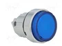 SCHNEIDER ELECTRIC Interruptor de presión azul 22mm ZB4BW16