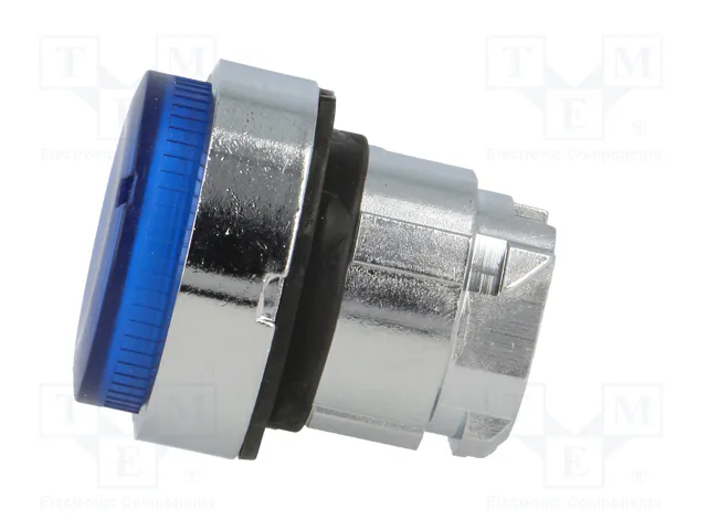 SCHNEIDER ELECTRIC Interruptor de presión azul 22mm ZB4BW16