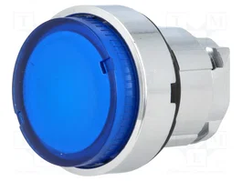 SCHNEIDER ELECTRIC Interruptor de presión azul 22mm ZB4BW16