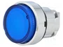SCHNEIDER ELECTRIC Interruptor de presión azul 22mm ZB4BW16
