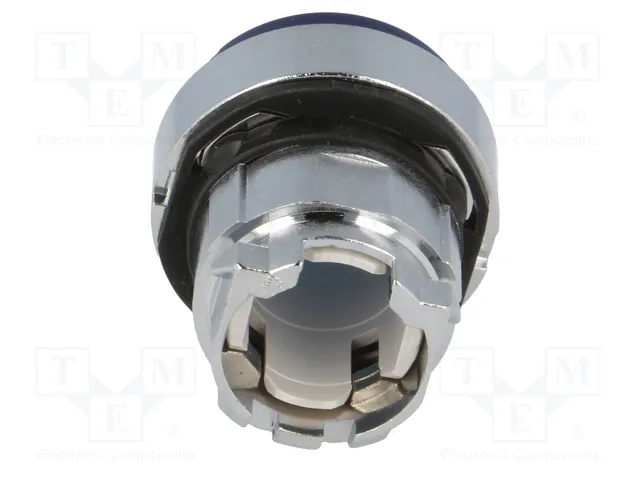 SCHNEIDER ELECTRIC Interruptor de presión azul 22mm ZB4BW16