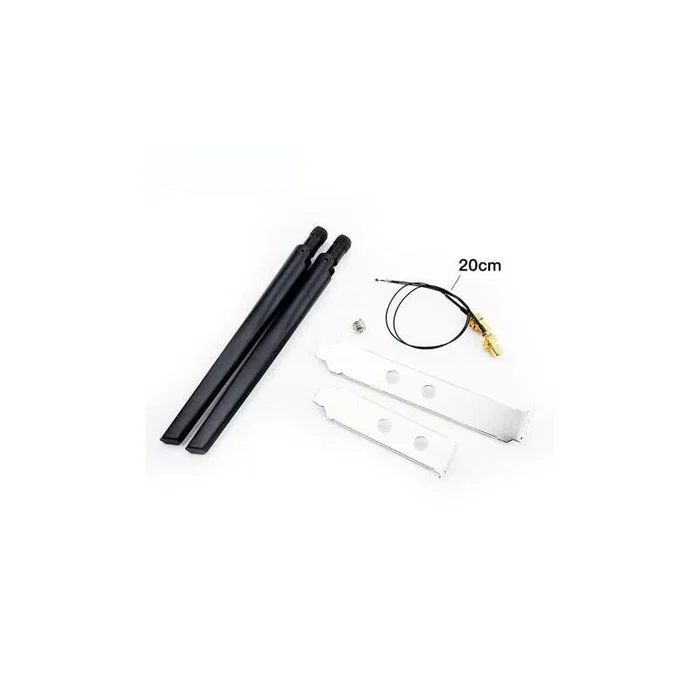 Aopen Conjunto de antena 2 x 10dBi para tarjeta WiFi Ax210