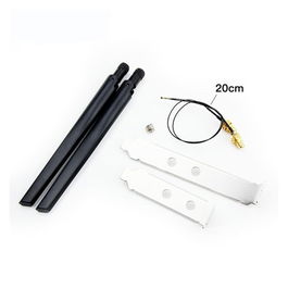 AOPEN 50.DED01.0210 Antena para Kit WiFi M.2 Card Cable de Extensión RP-SMA 2x10dbi Dual Band 2.4GHz 5GHz