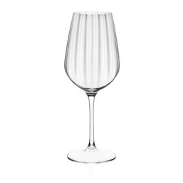 Rona Copa de Vino 440 ml Invitation Opti - Copa para vino, estructura óptica para realzar color y viscosidad, cristal resistente lavavajillas