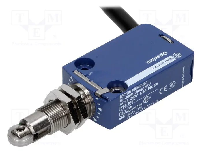 TELEMECANIQUE SENSORS XCMD21F2L1 Interruptor de fin de carrera NO + NC TELEMECANIQUE SENSORS XCMD21F2L1 Interruptor de fin de carrera NO + NC