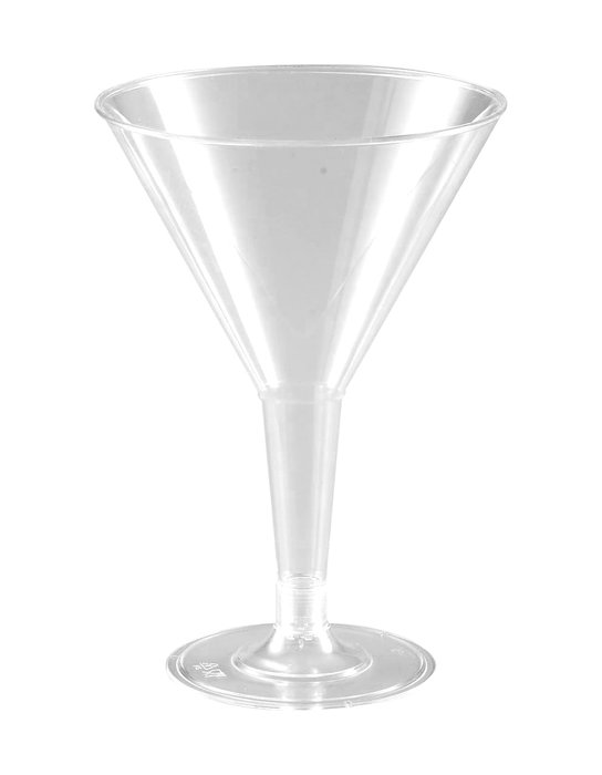 Algon Set de 4 Copas de Cocktail Transparentes 215 cc (24 Unidades)