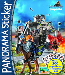BOOK'N'APP, PLAYMOBIL NOVELMORE (PANORAMA STICKER) - BOOK'N'APP