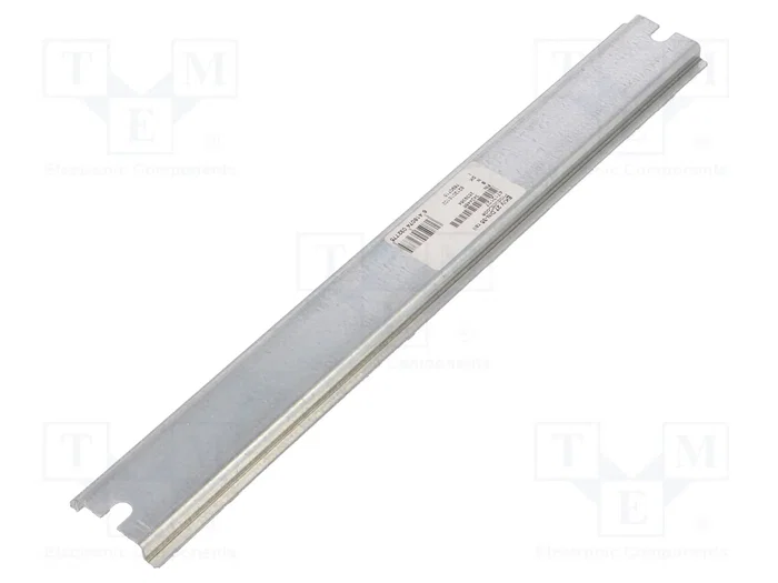 FIBOX Carril DIN TS35 de acero y zinc 266x35mm