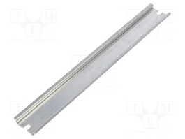 FIBOX Carril DIN TS35 de acero y zinc 266x35mm