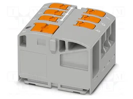 PHOENIX CONTACT PTVFIX 6/6X2,5 GY Conector de carril push-in