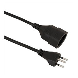 VALUE Cable de extensión T12/T13, 3 m, negro