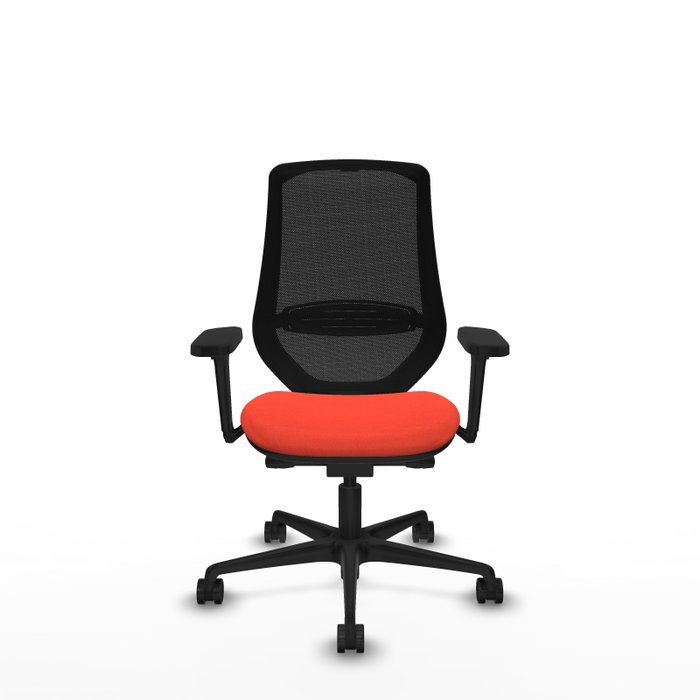 PIQUERAS Y CRESPO Silla de oficina Mardos con mecanismo Sincro/Traslack, Naranja oscuro y Negro PIQUERAS Y CRESPO Silla de oficina Mardos con mecanismo Sincro/Traslack, Naranja oscuro y Negro