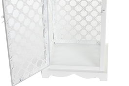 DKD Home Decor Farola Arabe Blanco 24 x 74 x 24 cm Set de 3