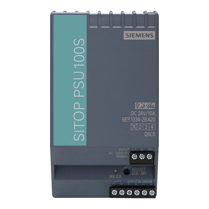Siemens SITOP PSU100S 6EP1334-2BA20 24V 10A 288W