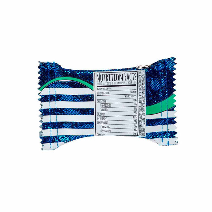 Oh My Pop Monedero Bubblegum Mint Azul Oscuro Pequeño