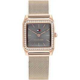 Tommy Hilfiger Reloj 1782610 Dorado con Esfera Gris