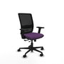 PIQUERAS Y CRESPO Silla de oficina Haches con mecanismo Sincro/Traslack Morado/Negro