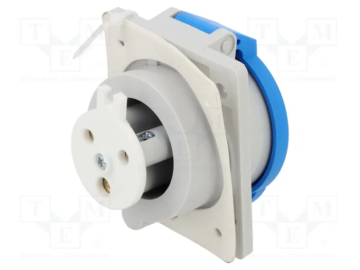 SEZ DK Conector de alimentación AC trifásico Hembra 32A 230V AC SEZ DK Conector de alimentación AC trifásico Hembra 32A 230V AC