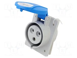 SEZ DK Conector de alimentación AC trifásico Hembra 32A 230V AC