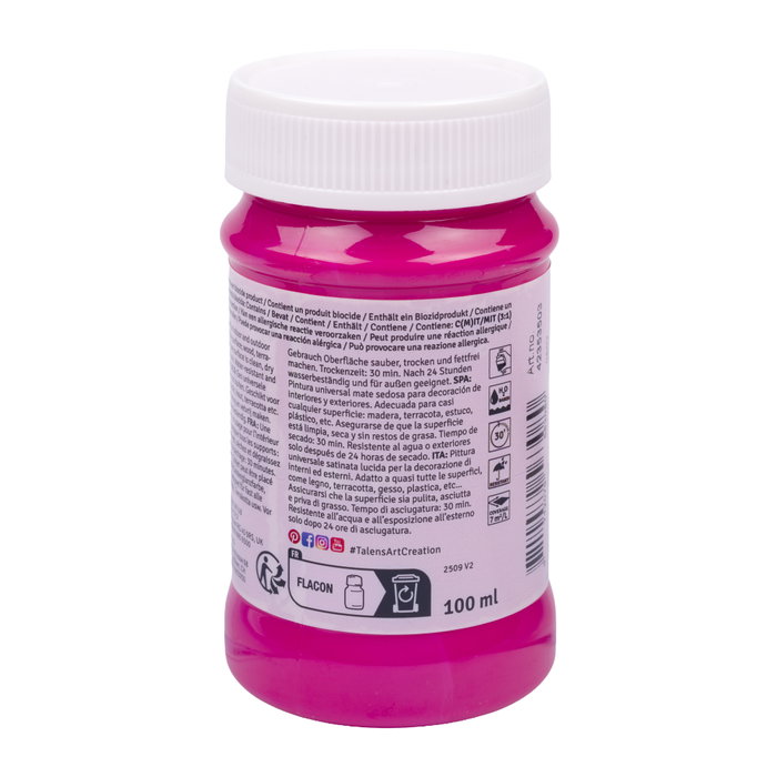 Talens Art Creation Témpera Magenta Suave 100ml Int/Ext Talens Art Creation Témpera Magenta Suave 100ml Int/Ext