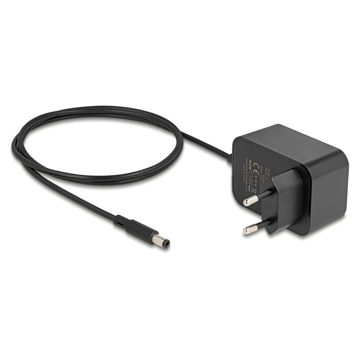 DeLOCK 64189 - Hub USB-C con 4 Puertos, USB 3.2 Gen 2 de 10 Gbps, 3 Puertos de Datos + 1 con Power Delivery 20W, Carcasa de Metal Azul, 0.6m Cable