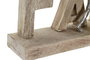 DKD Home Decor Decoración Mango Aluminio 55x7,5x21 Family Natural
