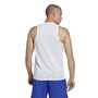 Camiseta para Hombre sin Mangas Adidas Training Essentials Blanco 9-10 Años