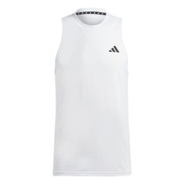 Camiseta para Hombre sin Mangas Adidas Training Essentials Blanco 9-10 Años