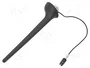 4CARMEDIA Antena de techo de 0,2m con amplificador para AM/FM
